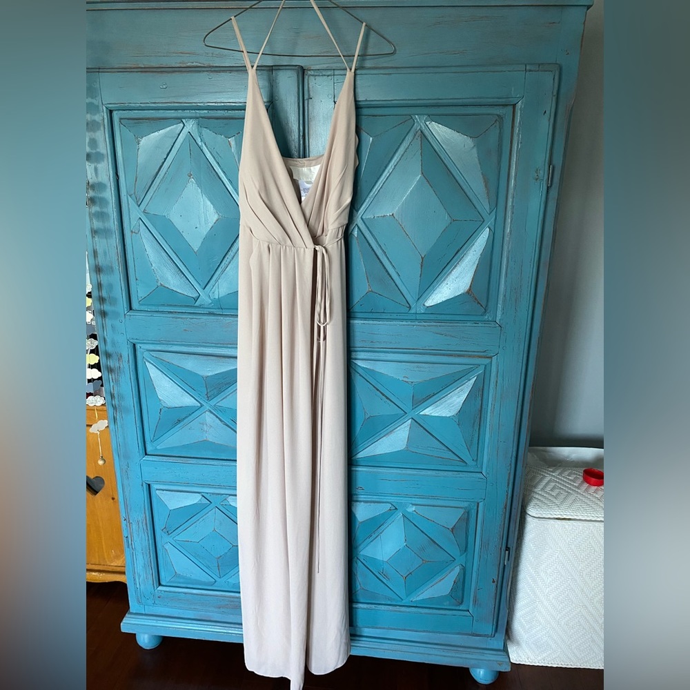 Bridesmaid dress - NWT never worn (ceremony cancelled) biscotti unaltered